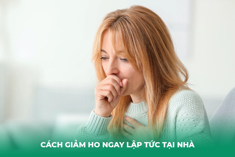 Biện pháp giảm ho và làm dễ chịu đường thở
