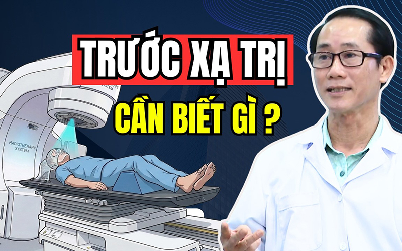Các bước bệnh nhân cần chuẩn bị trước khi đi xạ trị
