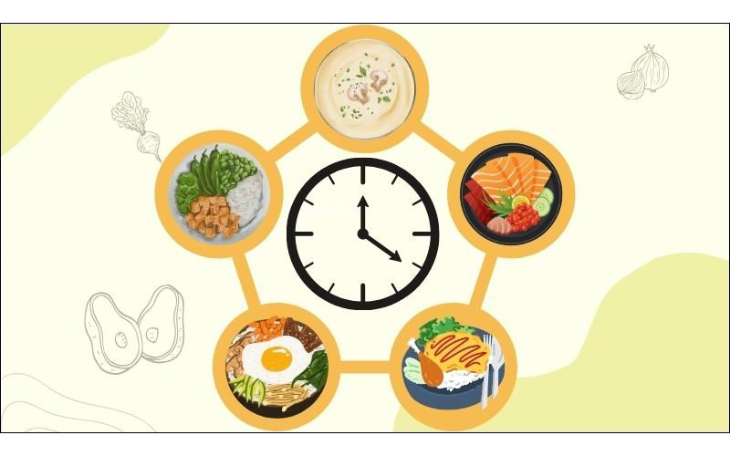 Các món ăn, tráI cây làm chặt phân, giảm tiêu chảy